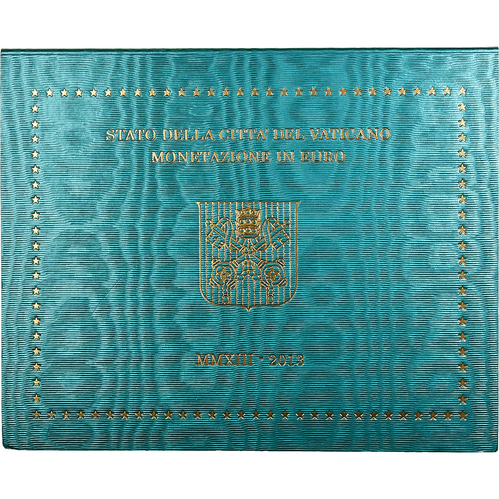 PAŃSTWO WATYKAŃSKIE, Pope Benedict XVI, Set 1 ct. - 2 Euro, BU, 2013, Rome