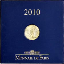 France, 100 Euro, Semeuse, Proof, 2010, Monnaie de Paris, Gold, MS(65-70)