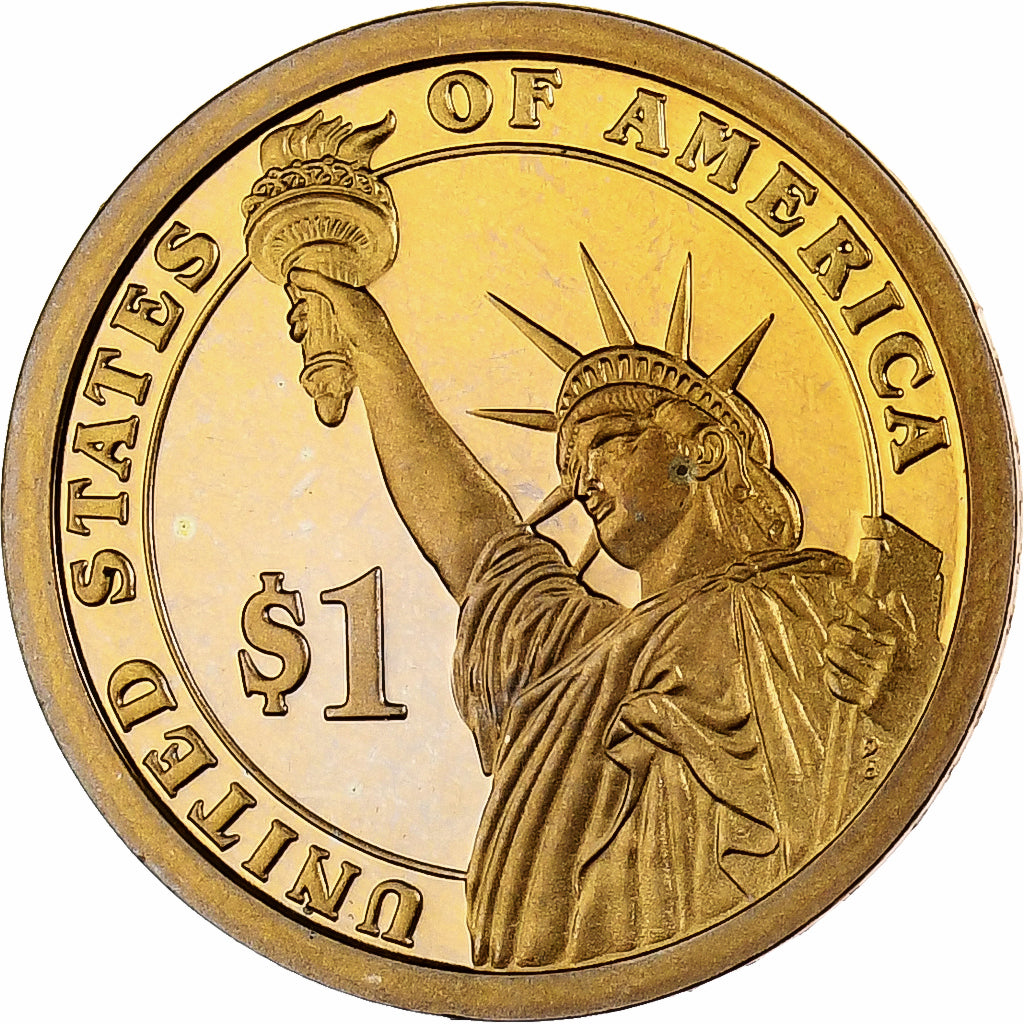 United States, Dollar, James Monroe, 2008, San Francisco, Proof, Brass