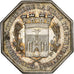 France, Token, Courtiers de commerce de Bordeaux, 1833, Silver, Caqué