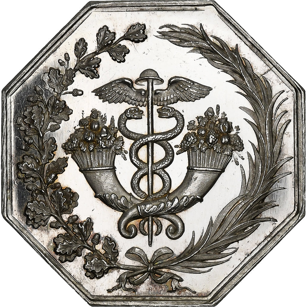 France, Token, Banque de Bordeaux, 1819, Silver, Constant, MS(60-62)