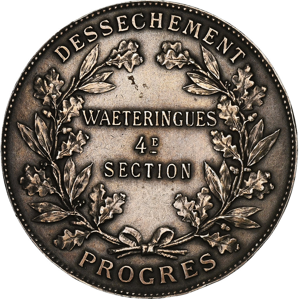Francia, ficha, Waeteringues, 4e section, Argento, SPL-