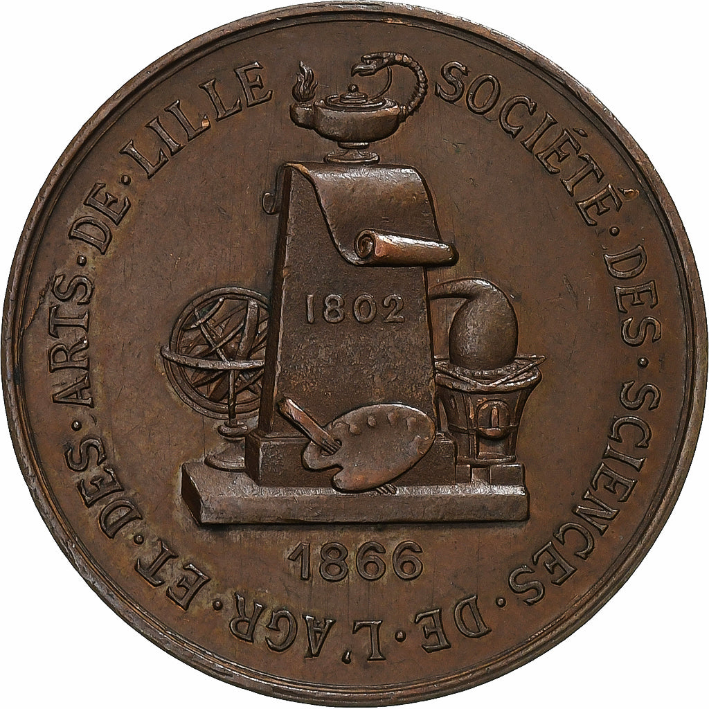France, Jeton, Société de Sciences de l'Agriculture et des Arts de Lille