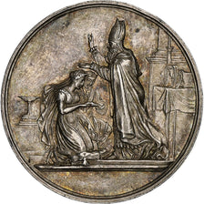 France, Médaille de mariage, Silver, AU(55-58)