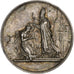 France, Médaille de mariage, Silver, AU(55-58)