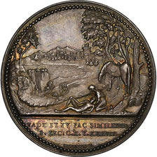 France, Token, Dispensaire général de Lyon, 1818, Silver, Penin, MS(60-62)
