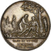Francia, ficha, Dispensaire général de Lyon, 1818, Argento, Penin, BB+