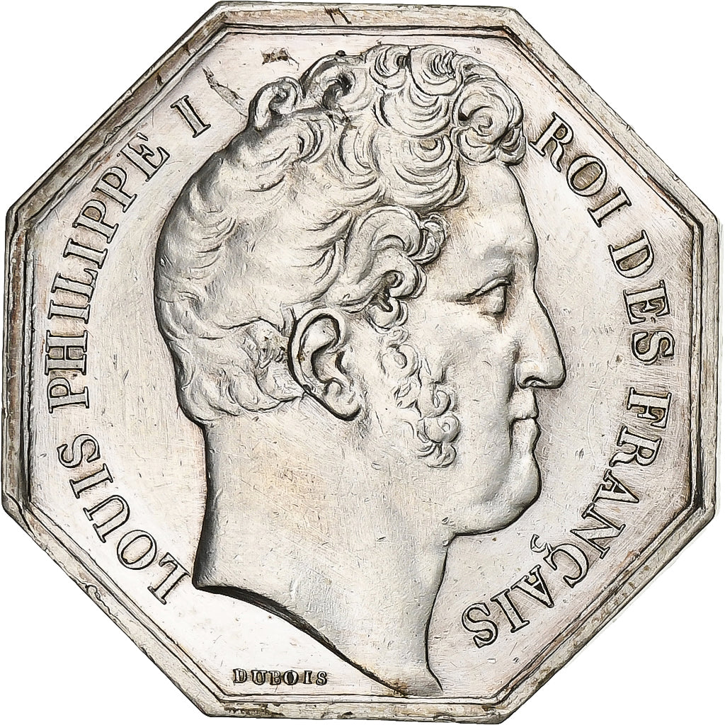 France, Jeton, Louis Philippe I, Chambre de Commerce de Lille, Argent, Dubois