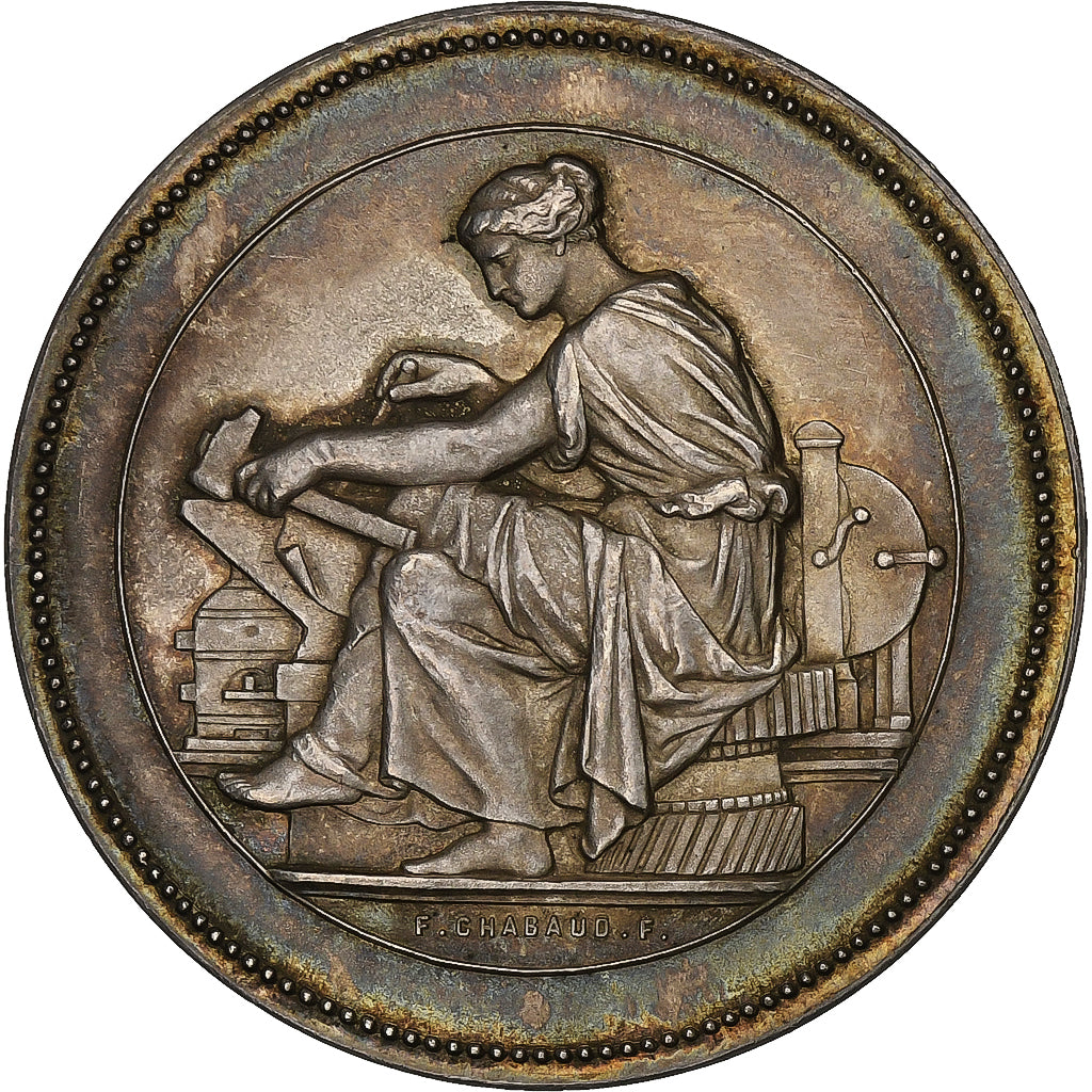 France, Jeton, Société Industrielle du Nord de la France, Lille, Argent