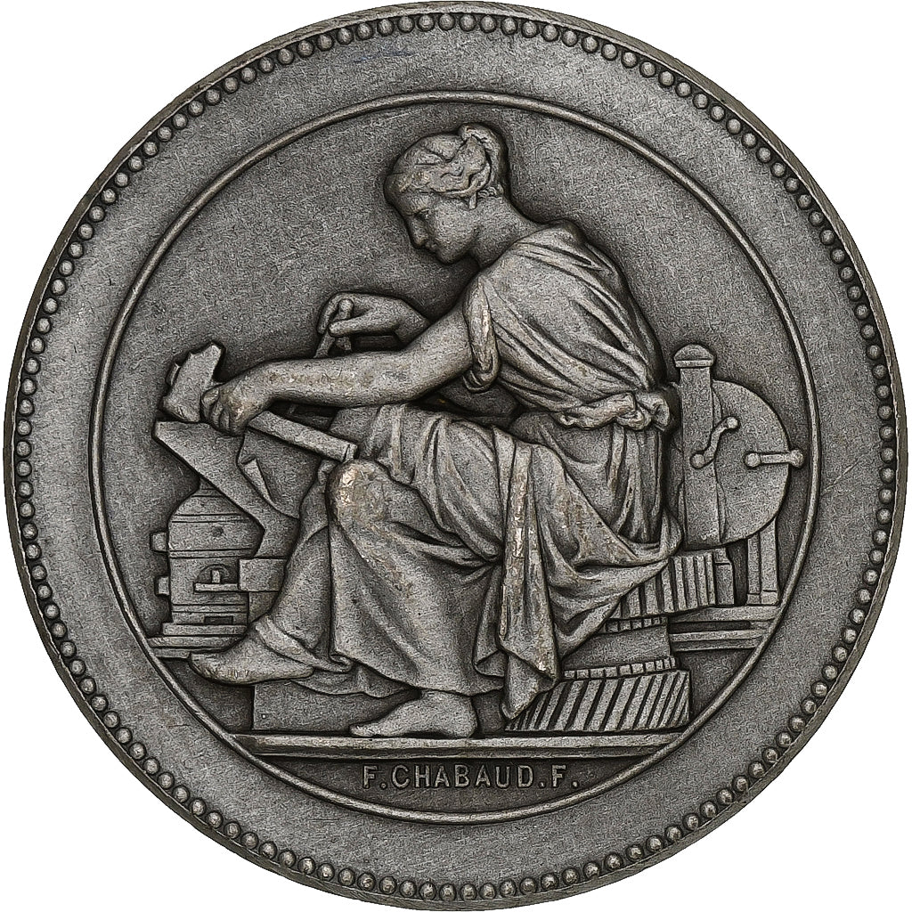 France, Token, Société Industrielle du Nord de la France, Lille, Silvered