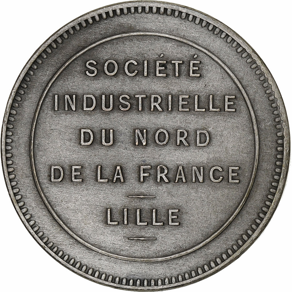 France, Token, Société Industrielle du Nord de la France, Lille, Silvered