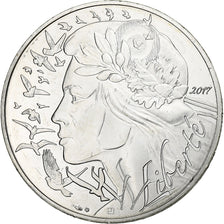 France, 20 Euro, Liberté, 2017, Monnaie de Paris, Silver, MS(63)