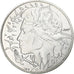 France, 20 Euro, Liberté, 2017, Monnaie de Paris, Silver, MS(63)