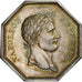 France, Token, Napoleon I, Dourdan, Société du parterre, 1809, Silver