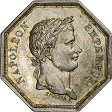 France, Token, Napoleon I, Dourdan, Société du parterre, 1809, Silver