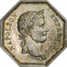 France, Token, Napoleon I, Dourdan, Société du parterre, 1809, Silver