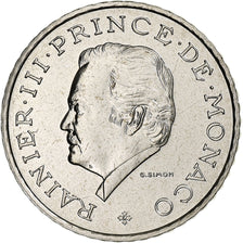 Monaco, Rainier III, 2 Francs, 1995, Monnaie de Paris, BU, Nickel, MS(65-70)