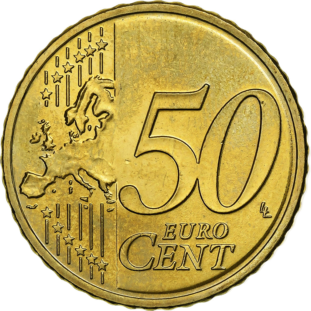 Lituania, 50 Euro Cent, BU, 2015, Vilnius, Nordic gold, FDC
