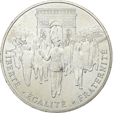 France, 100 Francs, Libération de Paris, 1994, Monnaie de Paris, Silver