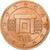 Malta, 2 Euro Cent, BU, 2008, Monnaie de Paris, Acciaio placcato rame, FDC