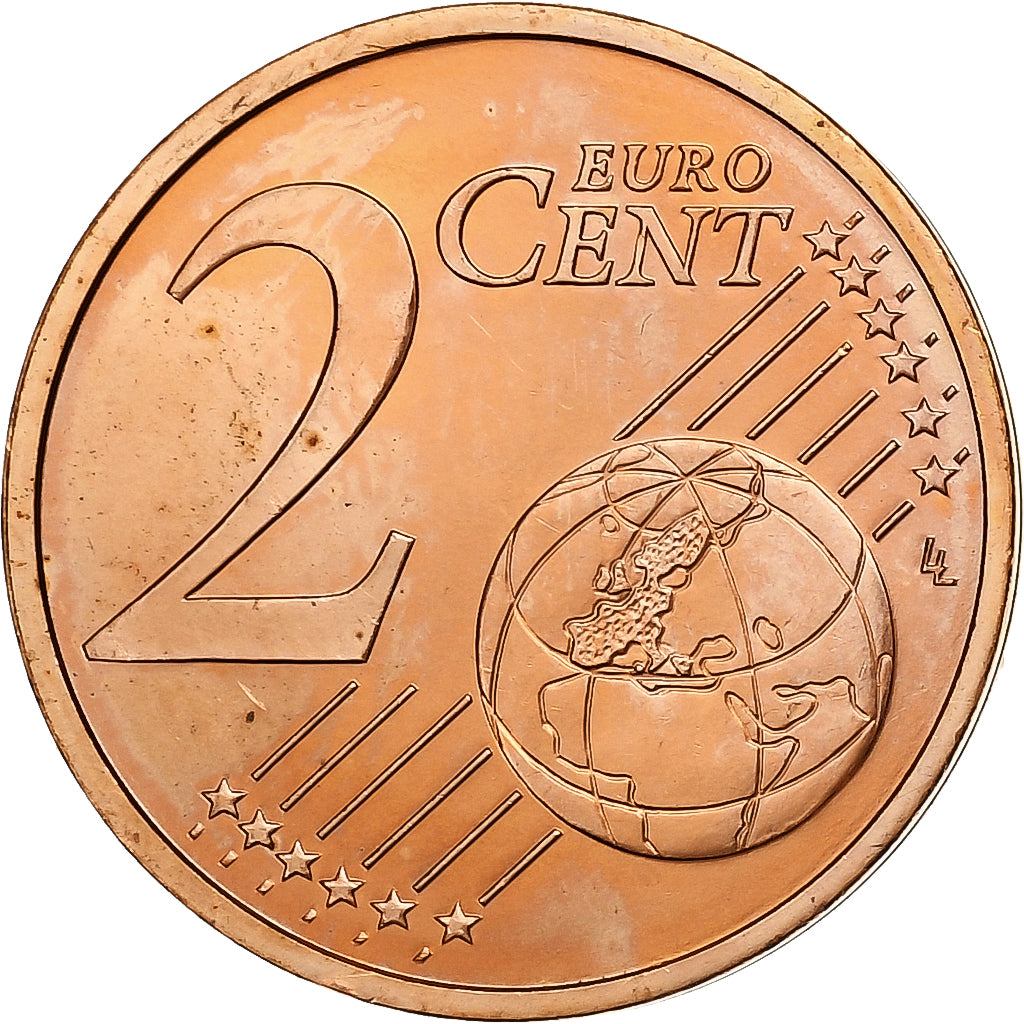 Malta, 2 Euro Cent, BU, 2008, Monnaie de Paris, Acciaio placcato rame, FDC