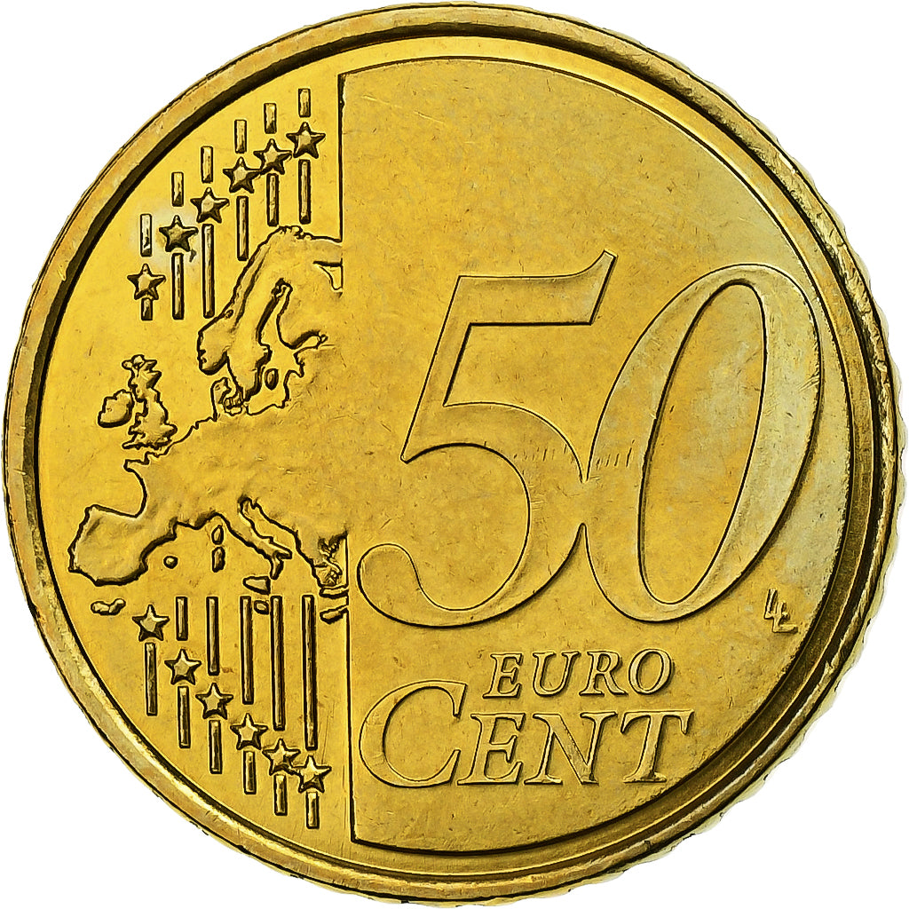 Malta, 50 Euro Cent, BU, 2008, Monnaie de Paris, Nordic gold, FDC