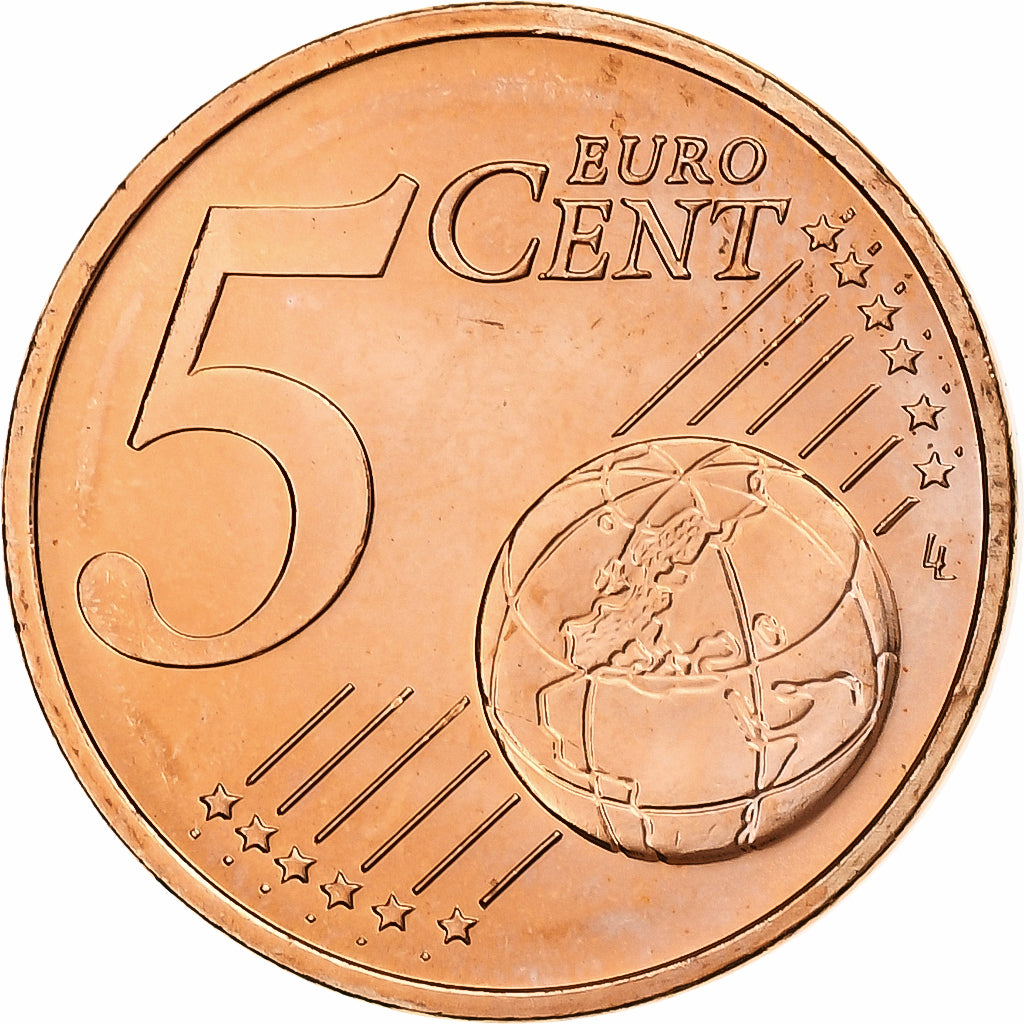 Latvia, 5 Euro Cent, BU, 2014, Karlsruhe, Copper Plated Steel, MS(65-70)
