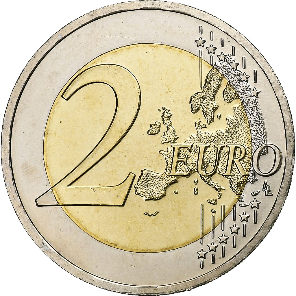 Latvia, 2 Euro, BU, 2014, Karlsruhe, Bi-Metallic, MS(65-70)