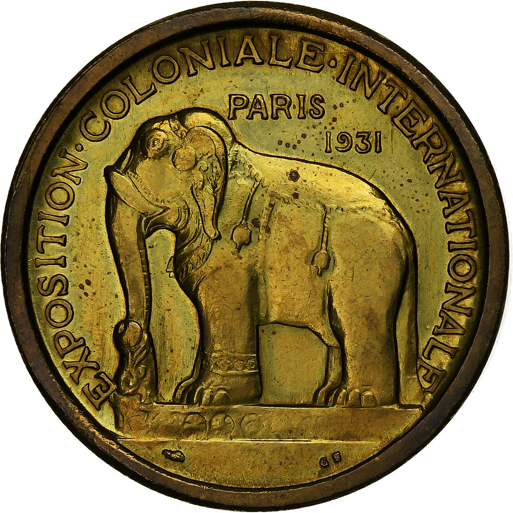 Francia, medalla, Exposition Coloniale Internationale, Paris, Asie, 1931