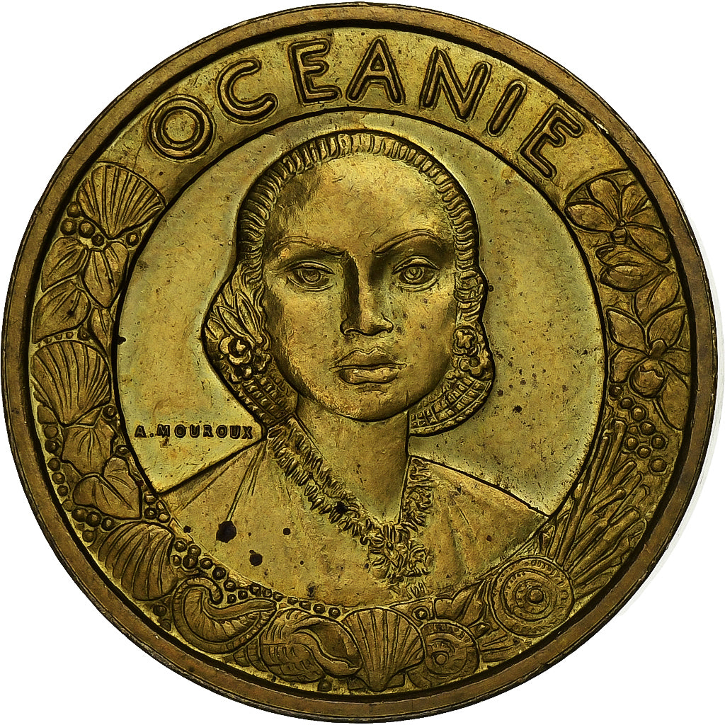 France, Medal, Exposition Coloniale Internationale, Paris, Océanie, 1931