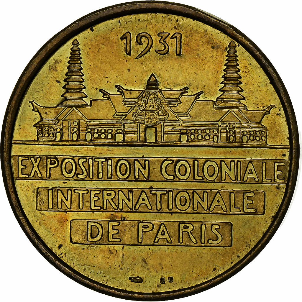 France, Medal, Exposition Coloniale Internationale, Paris, Océanie, 1931