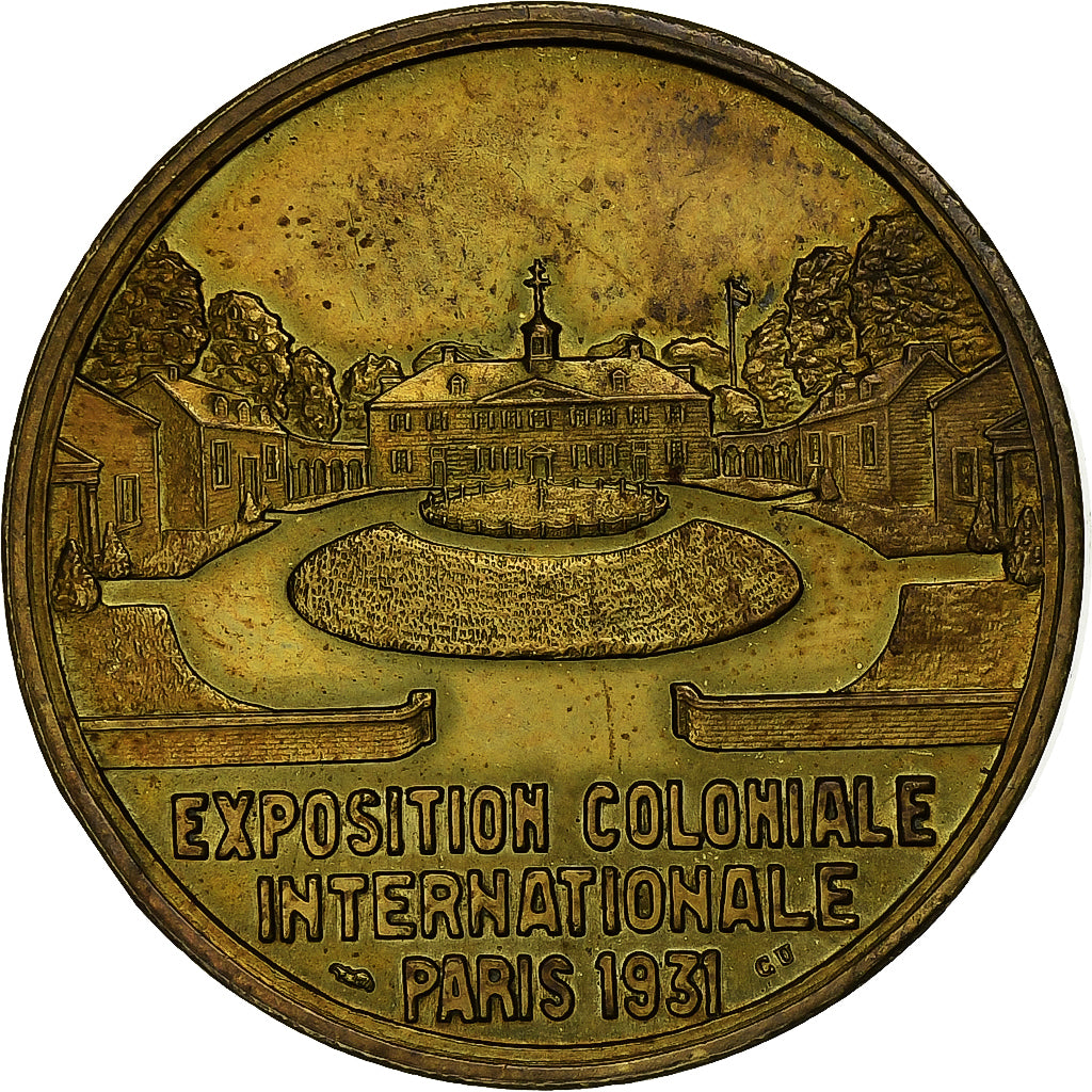 France, Medal, Exposition Coloniale Internationale, Paris, Amérique, 1931