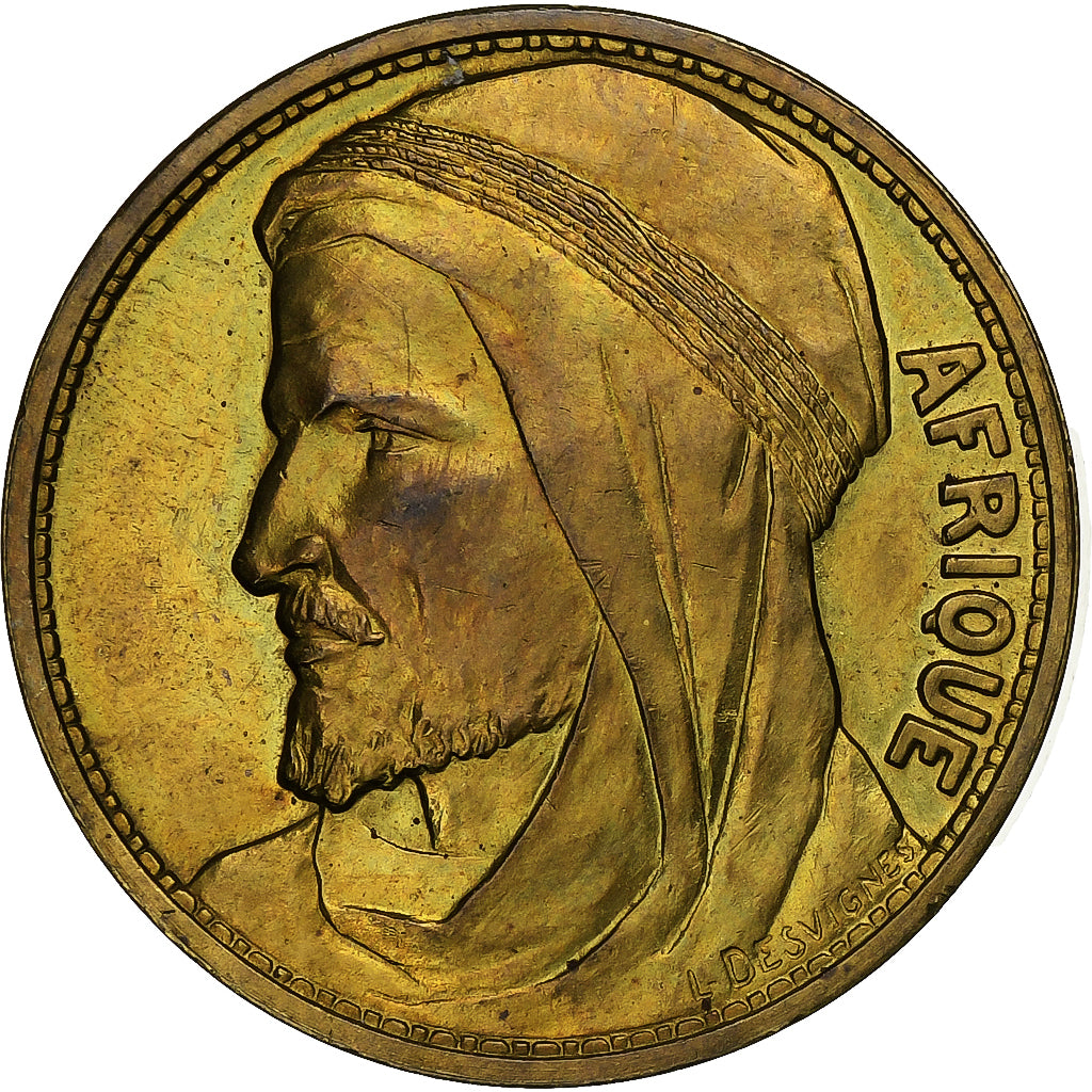 França, medalha, Exposition Coloniale Internationale, Paris, Afrique, 1931