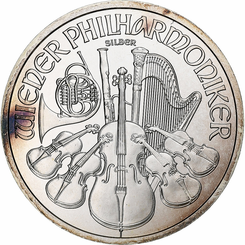 Autriche, 1,5 Euro, 1 Oz, Vienna Philharmonic, 2011, Vienne, Argent, FDC