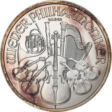 Austria, 1,5 Euro, 1 Oz, Vienna Philharmonic, 2011, Vienna, Silver, MS(65-70)