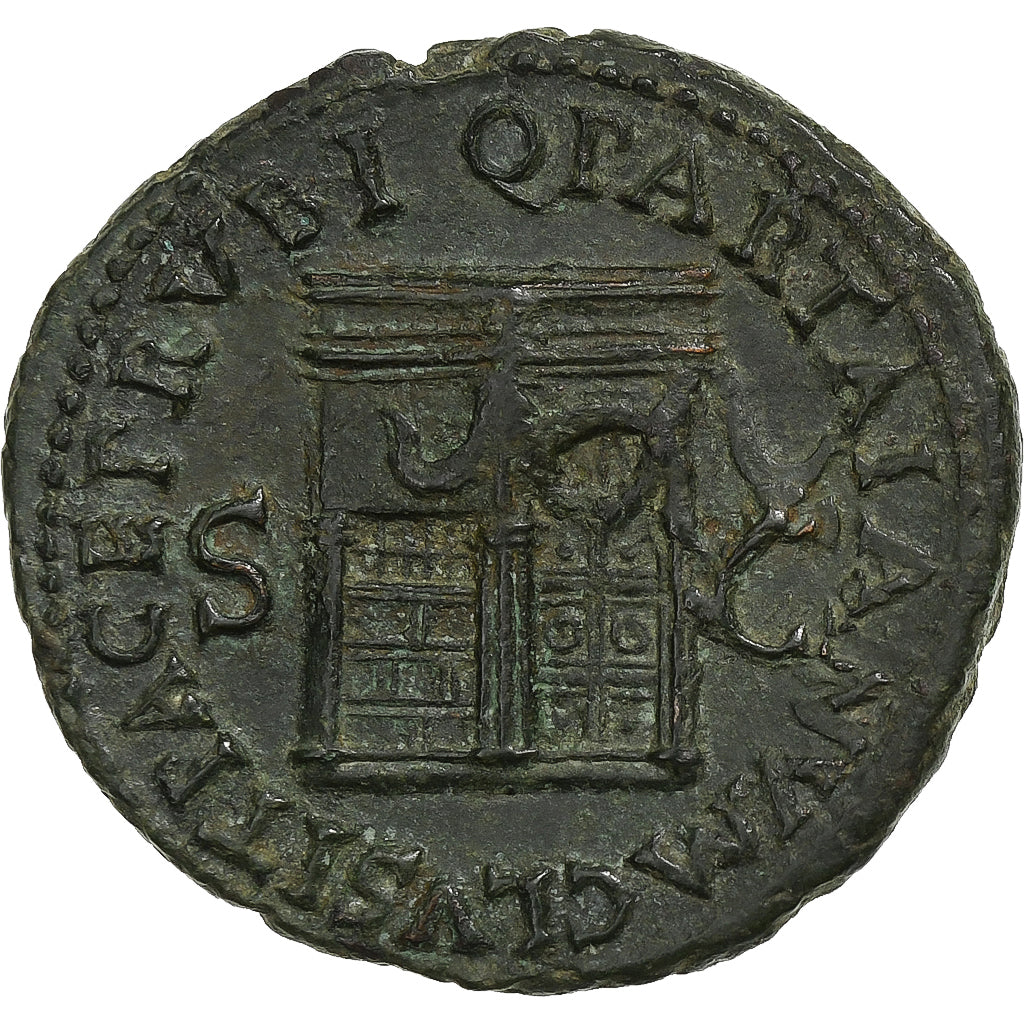 Nero, As, 62-68, Rome, Bronze, AU(55-58), RIC:306