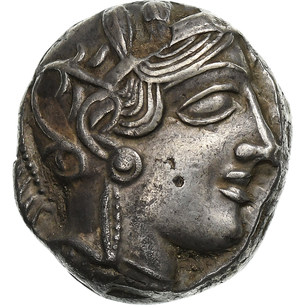 Attica, Tetradrachm, 454-404 BC, Athens, Silver, AU(50-53), SNG-Cop:31