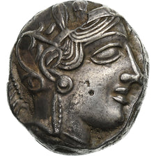 Attica, Tetradrachm, 454-404 BC, Athens, Silver, AU(50-53), SNG-Cop:31