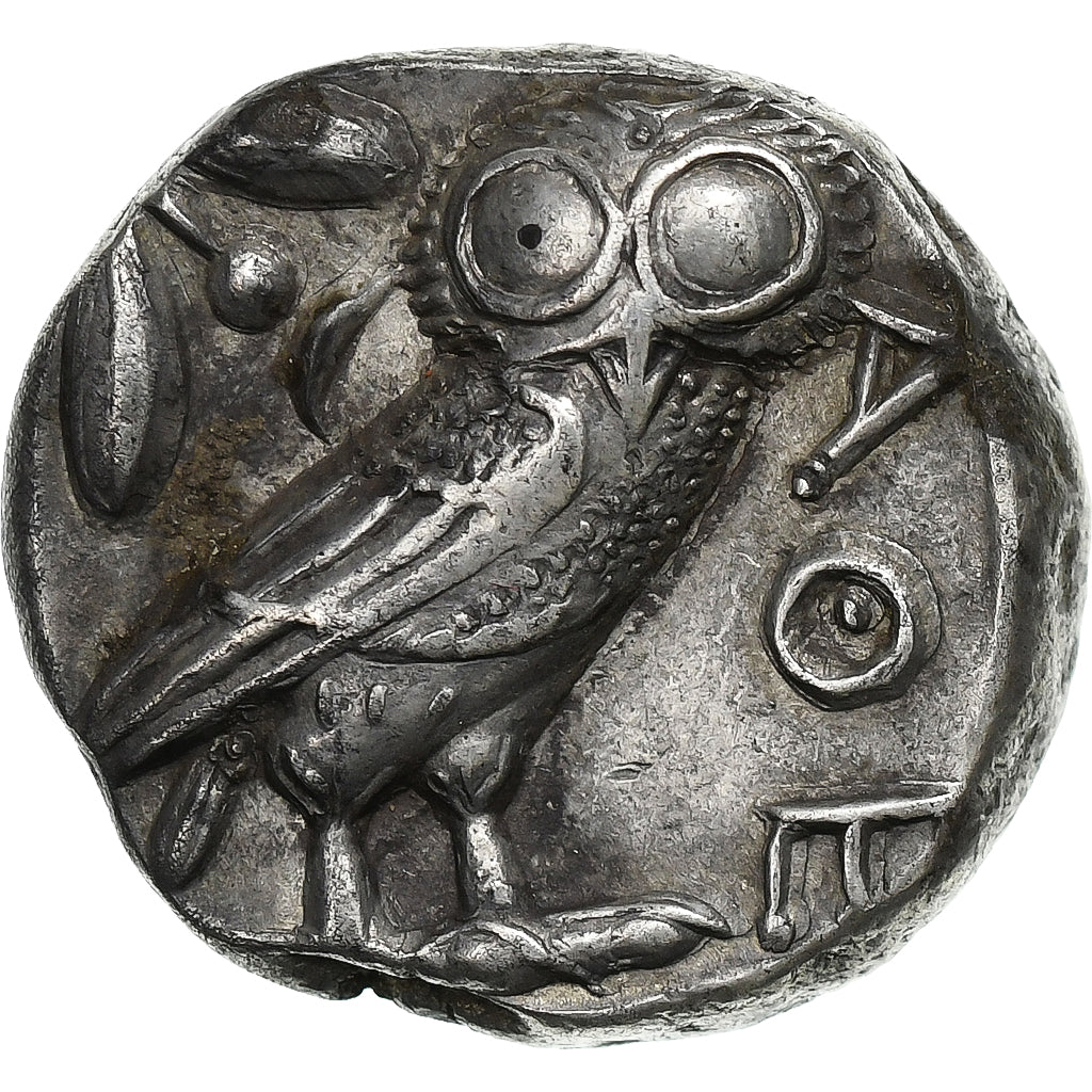 Attica, Tetradrachm, 454-404 BC, Athens, Silver, AU(50-53), SNG-Cop:31