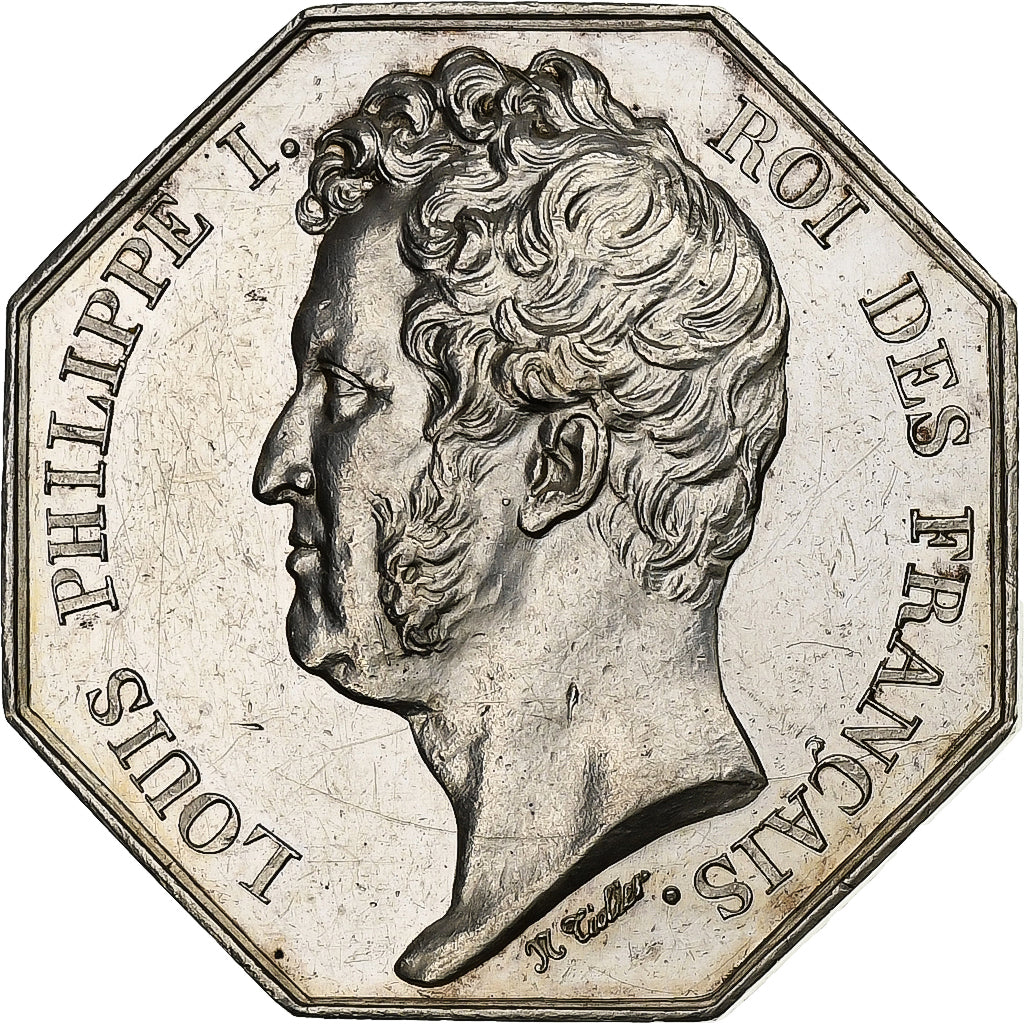 France, Token, Louis-Philippe I, Chambre de commerce du Havre de Grâce, Silver