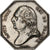 Francja, Token, Ludwik XVIII, Conseil de prud'hommes, Rouen, 1814, Srebro