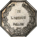 France, Token, Chambre des Avoués de Tours, Silver, Caqué, AU(55-58)
