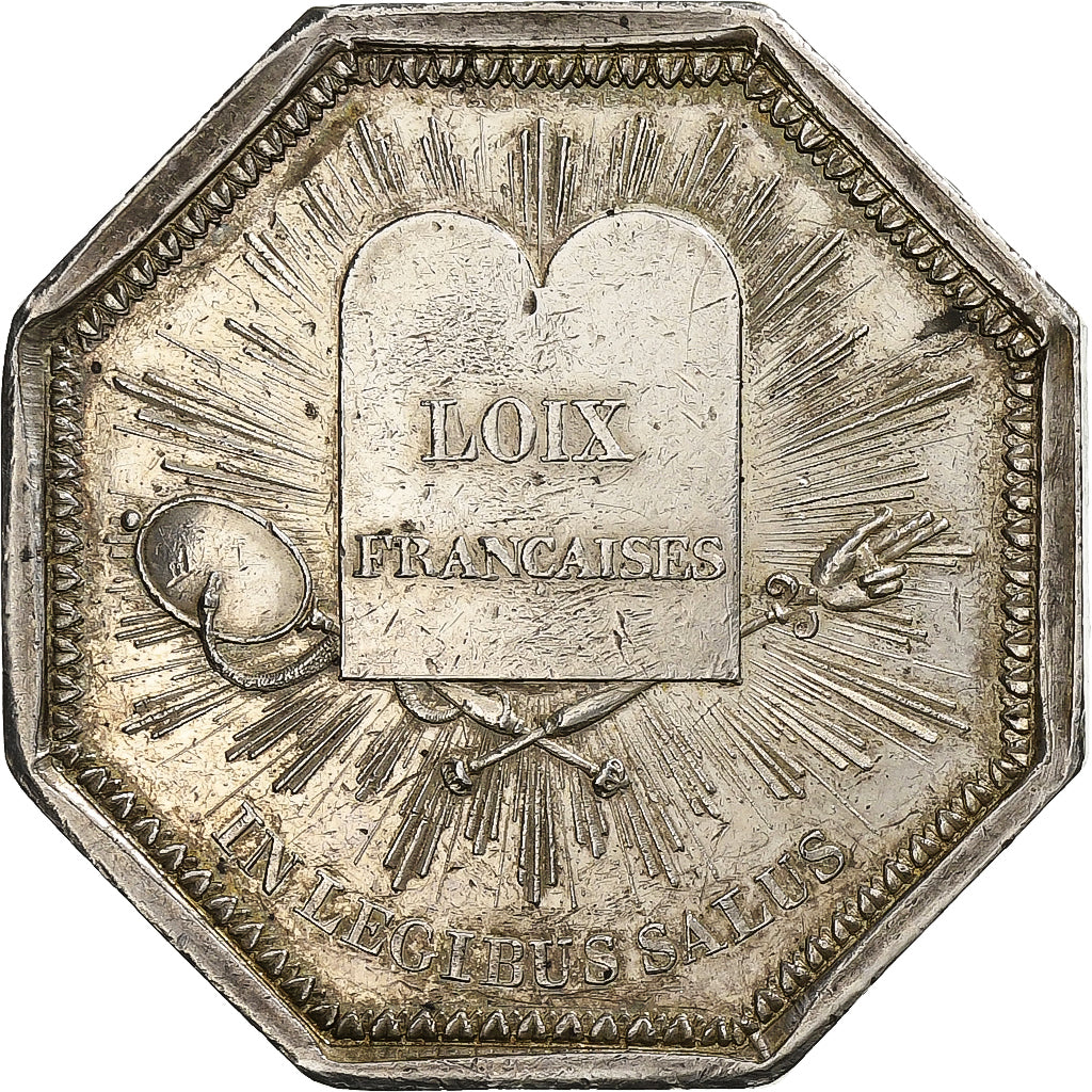 France, Token, Chambre des Avoués de Versailles, Silver, AU(50-53)