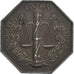 França, Token, L'Union du Commerce, 1847, Prata, Borrel, AU(55-58)