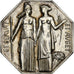 France, Token, Compagnie des agents de change, 1967, Silver, Delamarre