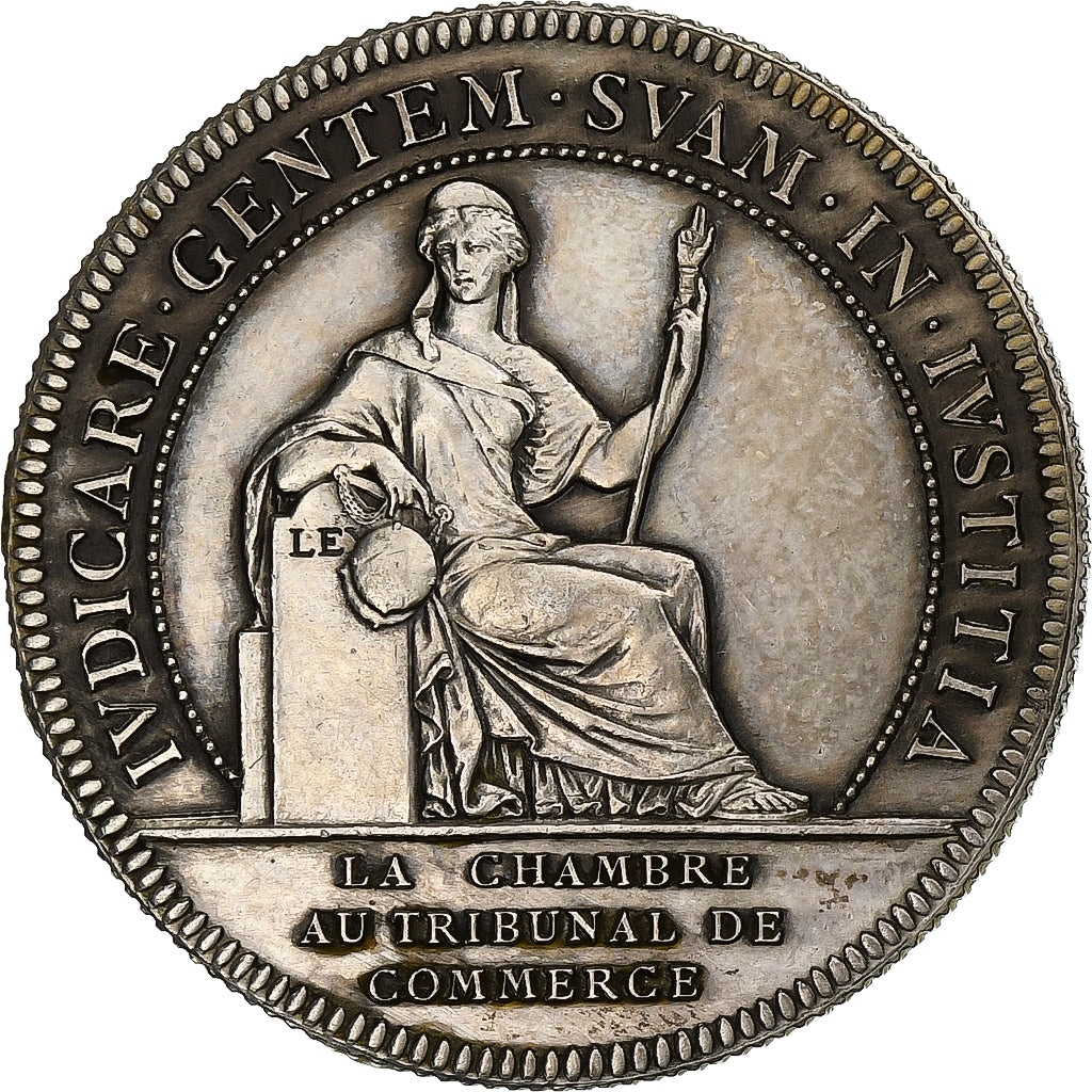 Frankreich, betaalpenning, Chambre au Tribunal de Commerce, Nantes, Silber, VZ