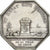 France, Jeton, Charles X, Chambre de Commerce de Lille, Argent, Puymaurin, TTB