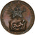 France, Token, Naissance de Napoléon IV, 1856, Copper, Bouvet, AU(55-58)