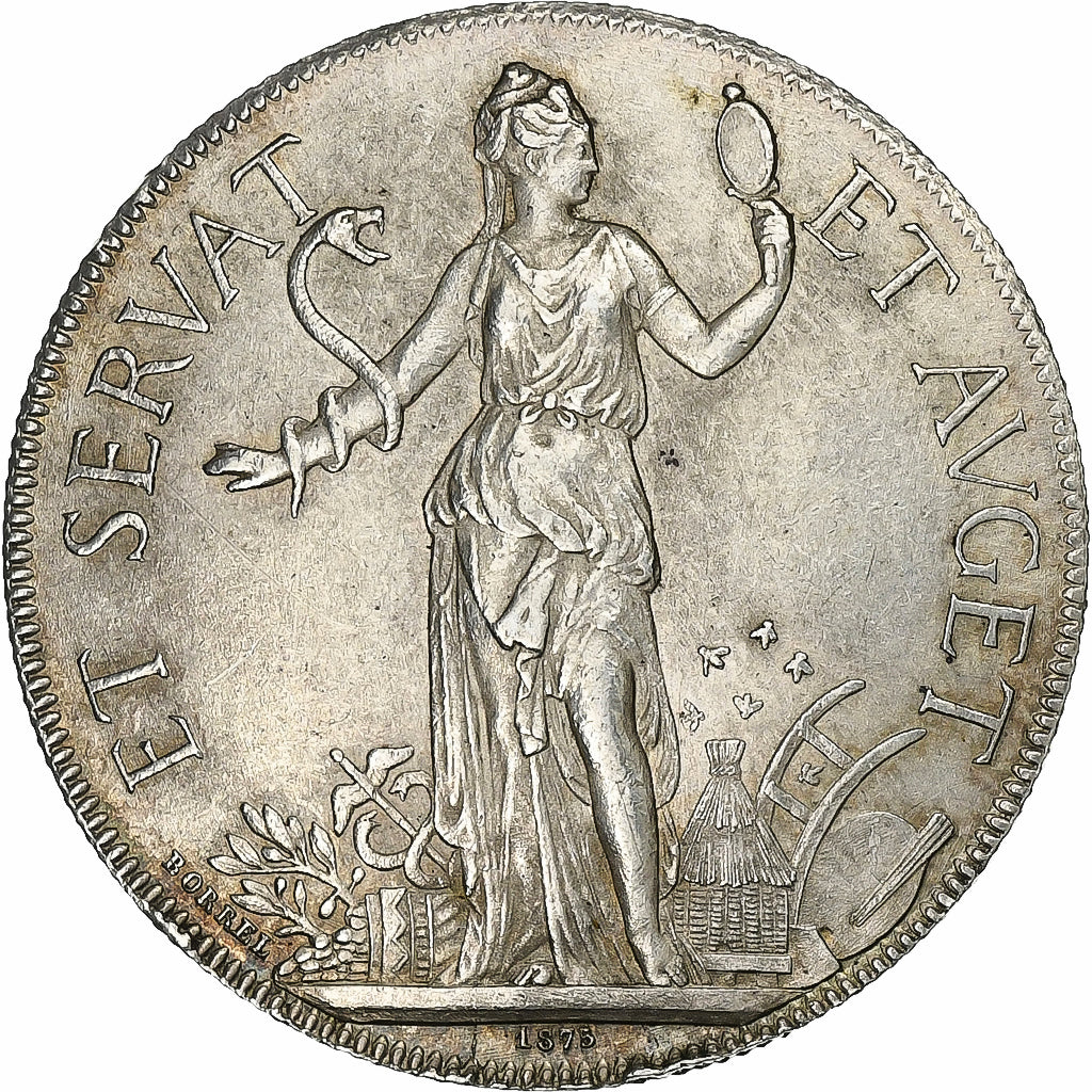 France, Token, Compagnie des Agents de Change près de la Bourse de paris, 1875