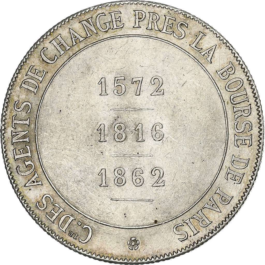 France, Token, Compagnie des Agents de Change près de la Bourse de paris, 1875